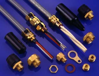CABLE GLANDS Brass Cable Glands Conduit fittings Copper Bonded earth  grounding  rods Copper Lugs terminals