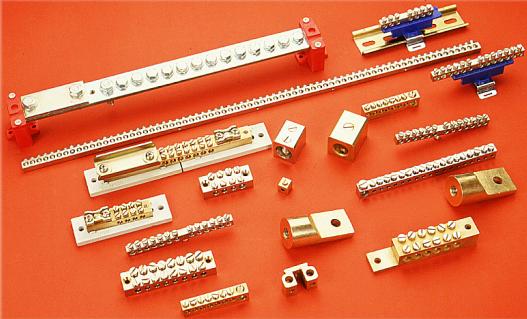 BRASS NEUTRAL FUSE LINKS EARTH BARS  ELECTRICAL TERMINALS ACCESSORIES FOR SWITCHGEARS    SWITCHES TERMINAL BLOCKS FOR ELECTRIC METERS ACCESSORIES